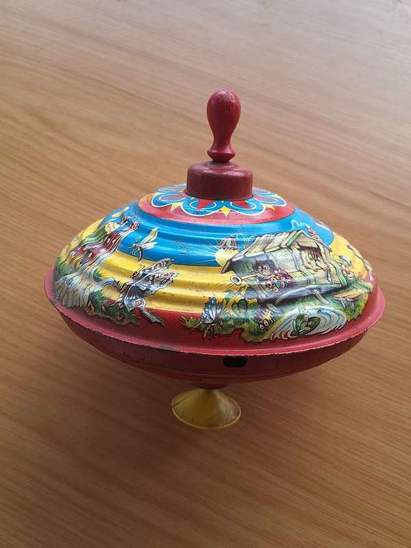 1950s Spinning top