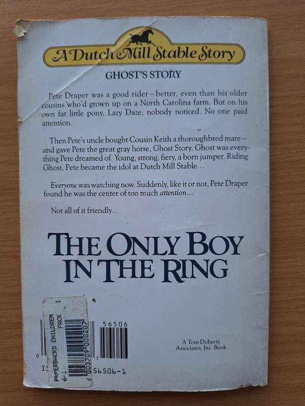 The only boy in the ring
