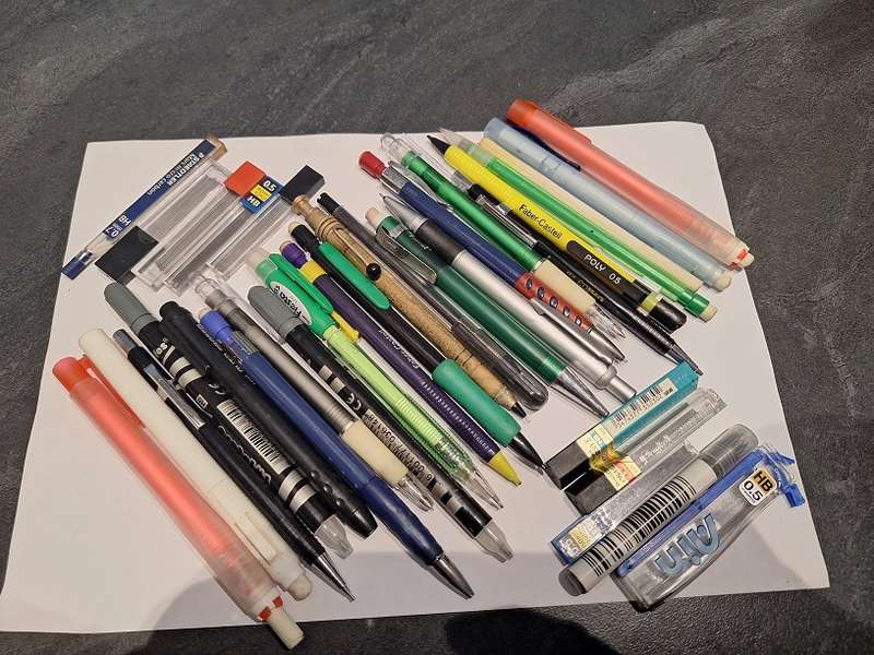 Collectable pencils etc