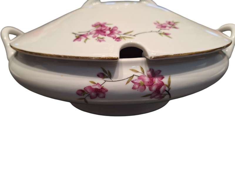 Stunning Soup toureen, Chines porcelain from Tangshan China