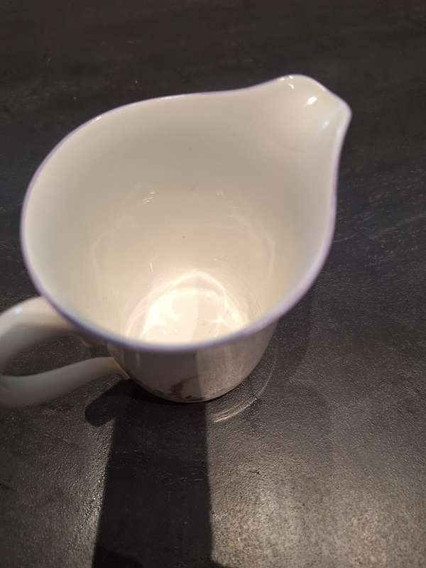 Rare 1920s Shelley Art Deco Foxgloves pattern milk jug