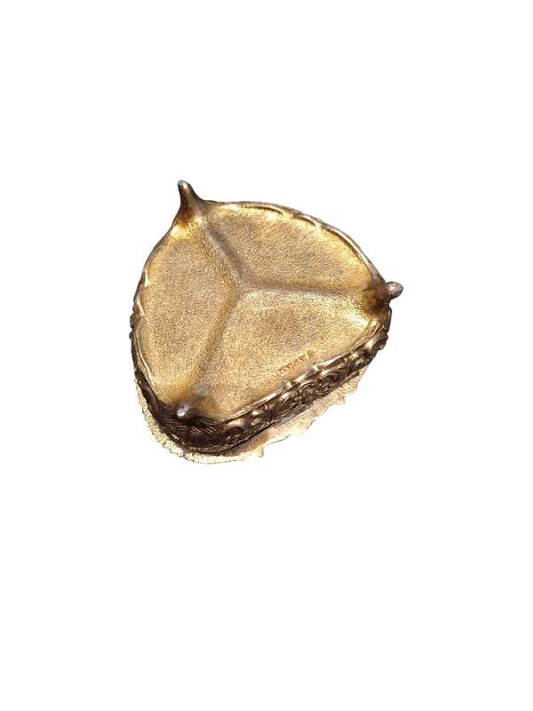 Lovely footed trinket holder from Japan