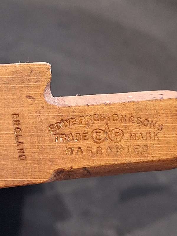 E preston and sons plane no. 11 with blade