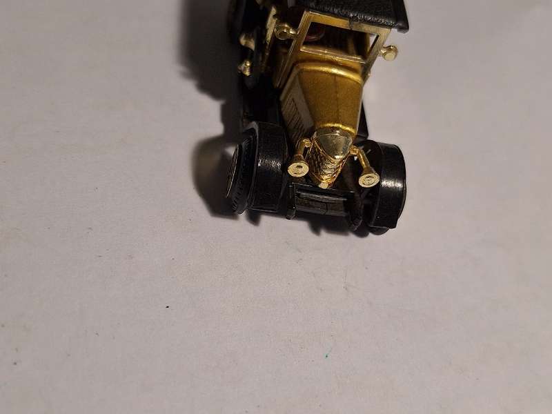 Model of vintage car made in Hong Kong