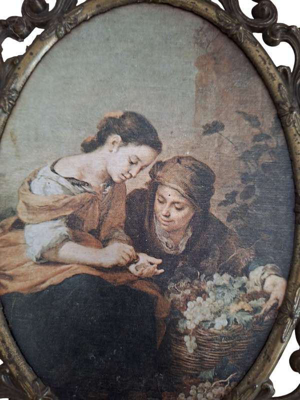 Vintage brass frame from Italy