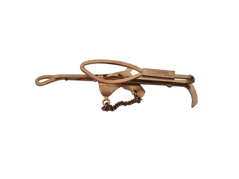 Vintage Equestrian tie clip