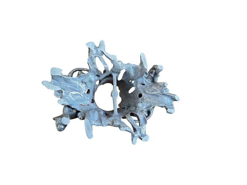 Stunning wildlife metal candle holder