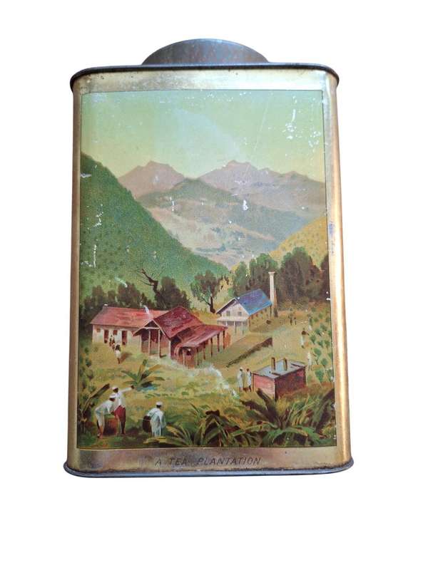 Mazawattee Tea tin