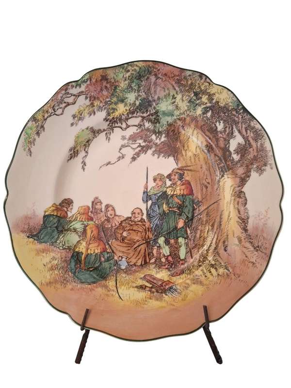Royal Doulton Under the greenwood collectors plate 26cm diameter