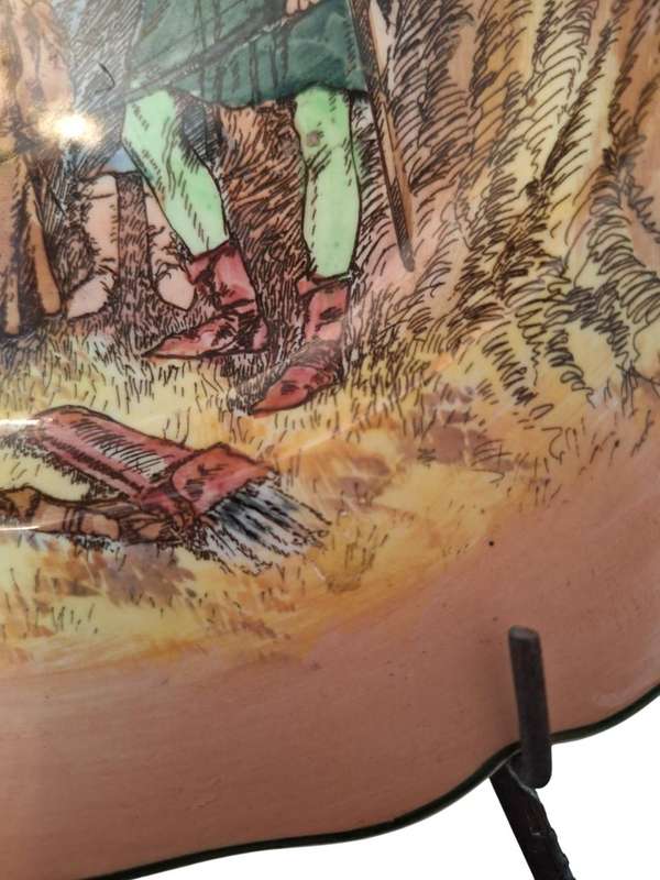 Royal Doulton Under the greenwood collectors plate 26cm diameter