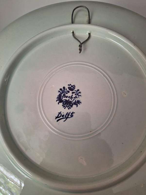 Delft Boch Wall plate circa 1950s