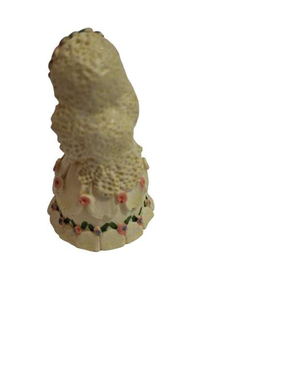 Vinyage miniature wedding cake topper