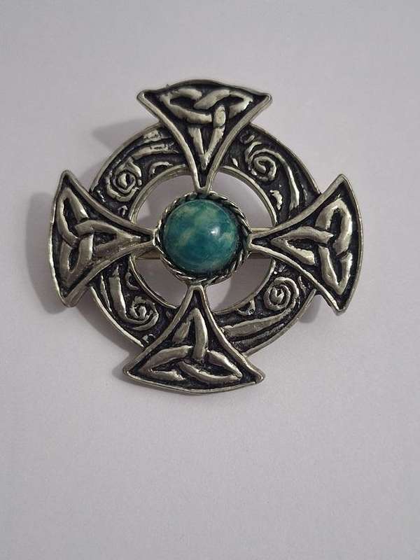 Vintage celtic brooch