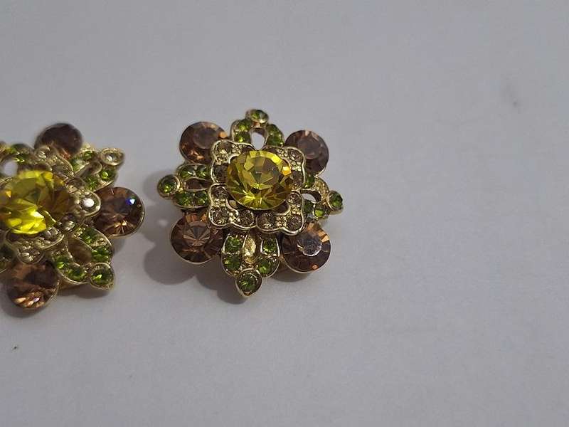 Stunning clip on earrings