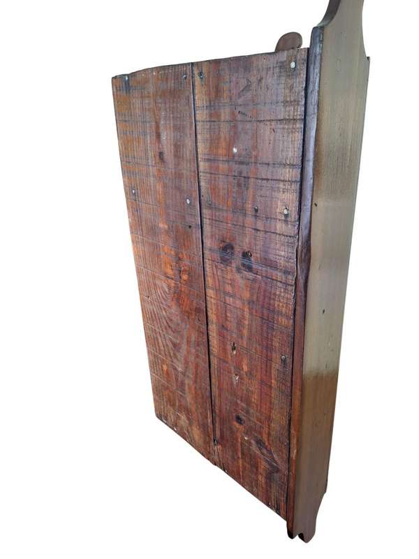 Antique (100+ years) corner bathroom cabinet, for collection or you own logistics