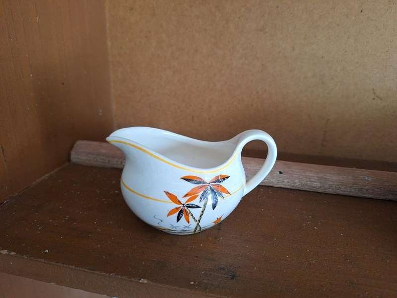 Vintage Crown clatence milk jug