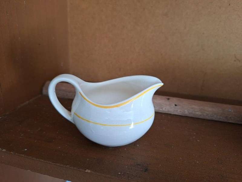 Vintage Crown clatence milk jug