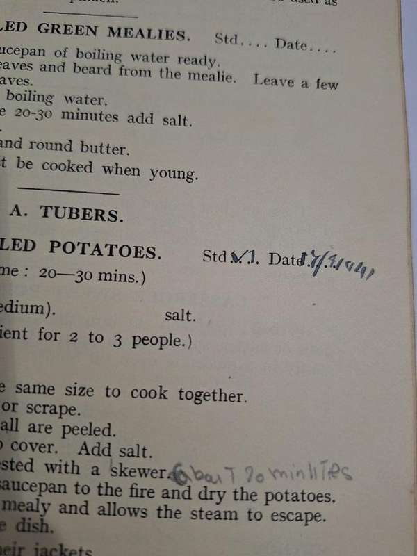 A Domestic science book for SA schools 1941