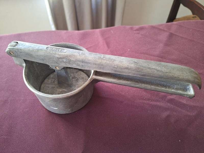 Vintage Simplex potatoe press