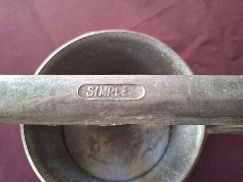 Vintage Simplex potatoe press