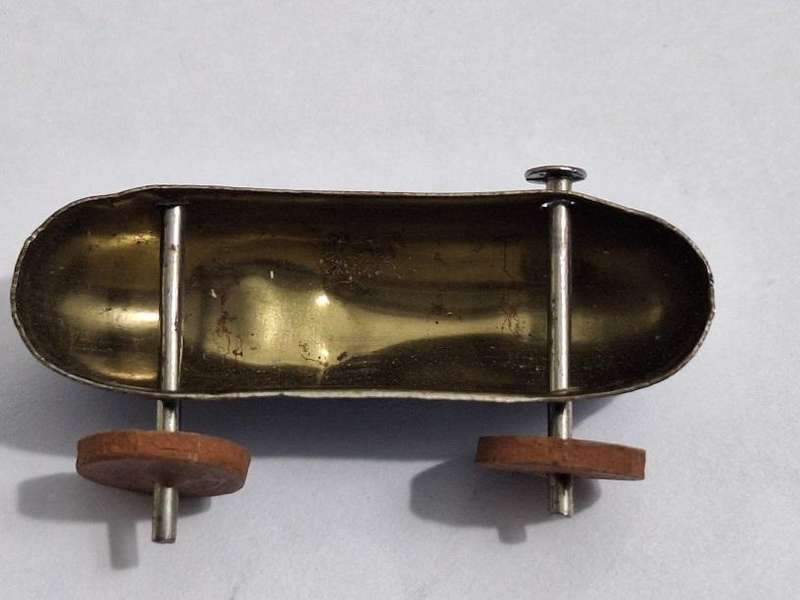 Vintage miniature tin racing car, 3.5cm