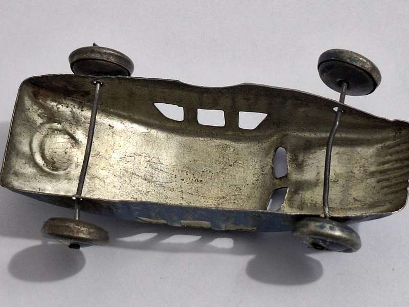 Antique tin car