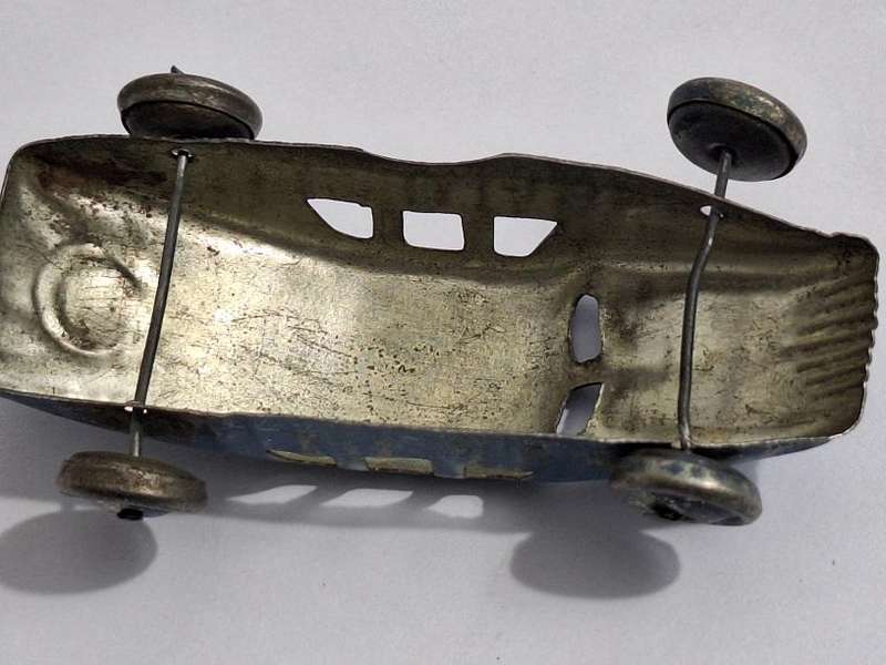 Antique tin car