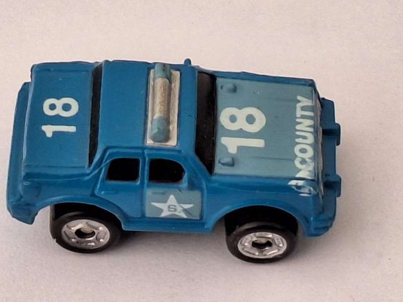Micro Machine Funrise County Sherrif Police car