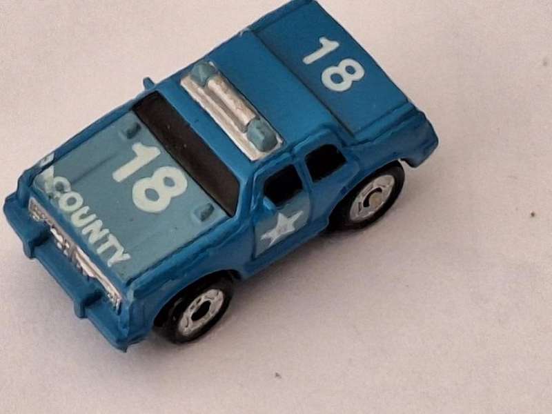 Micro Machine Funrise County Sherrif Police car