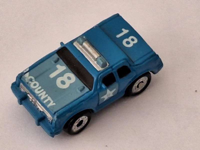 Micro Machine Funrise County Sherrif Police car