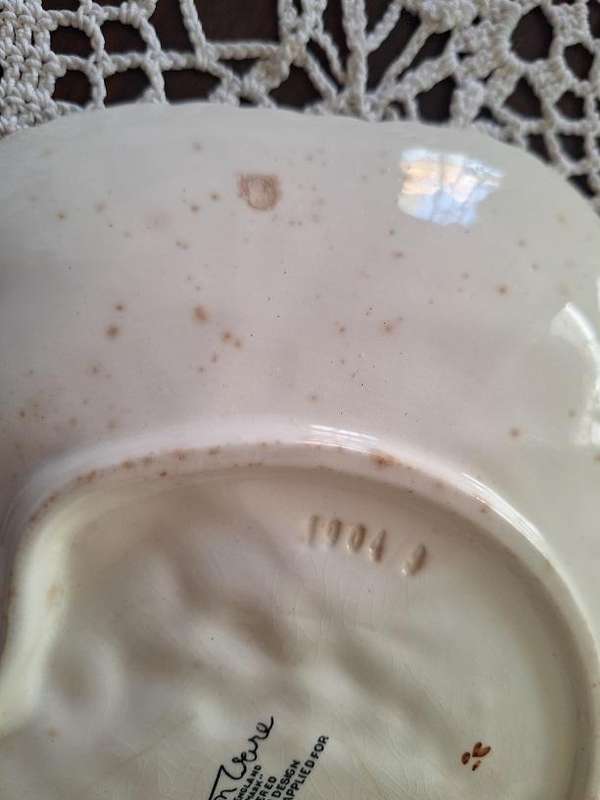 Vintage Carlton Ware dish, foxglove pattern