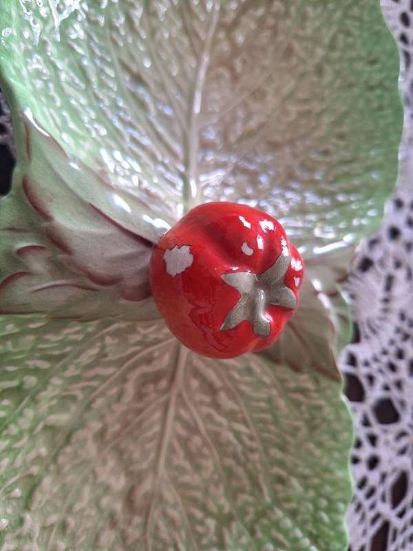 Vintage Crown Devon 2 section serving dish