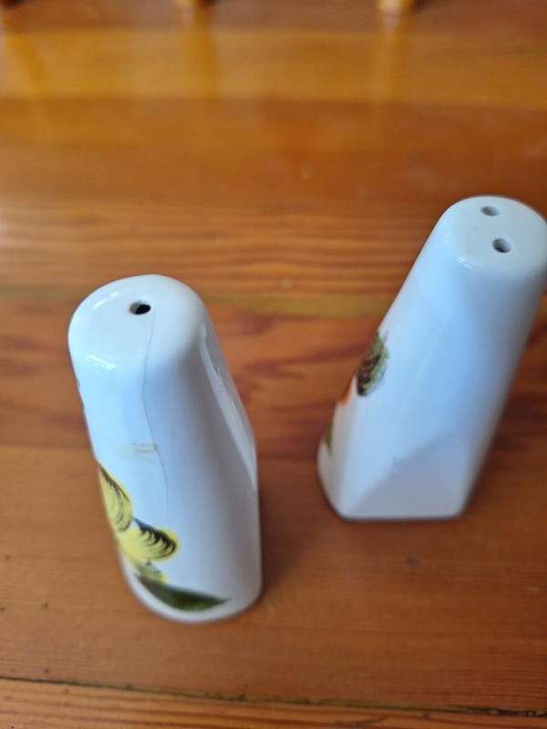 Lovely salt and pepper sellars to add to your collection