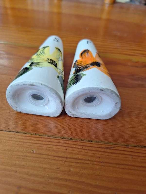 Lovely salt and pepper sellars to add to your collection