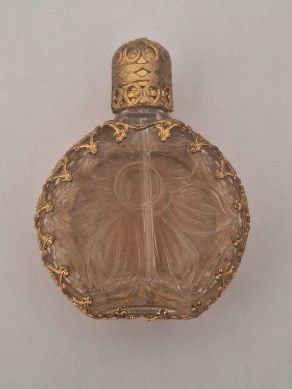 Vintage Petit Point perfume bottle