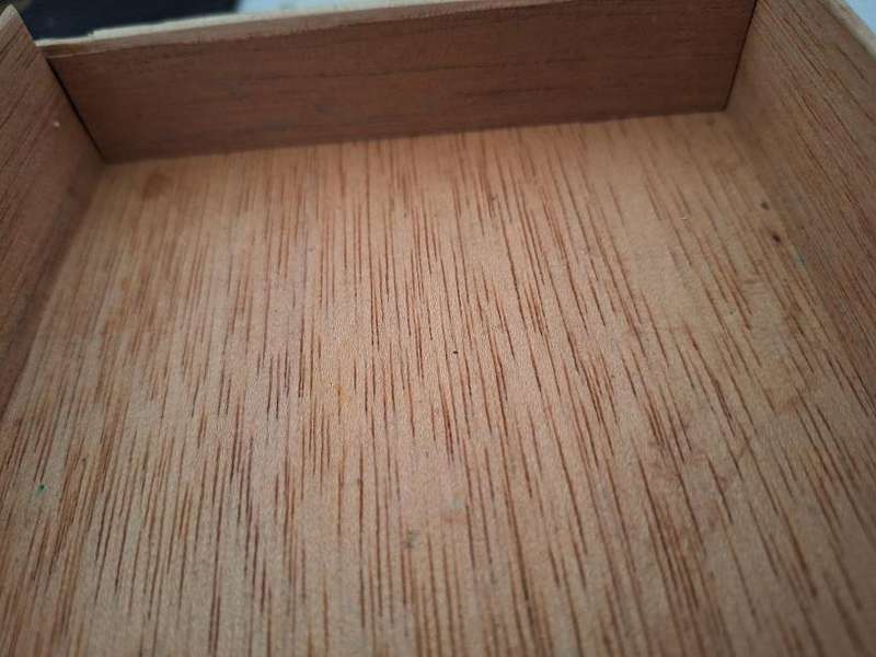 Vintage Ritmeester Major wooden cigar box