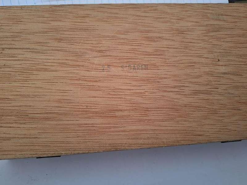 Vintage Ritmeester Major wooden cigar box