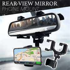 Universal car rear view mirror mount