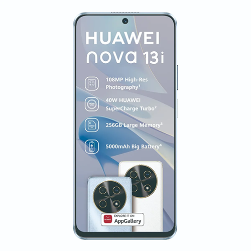 HUAWEI nova 13i 8GB Ram + 256GB Rom Dual Sim - Blue