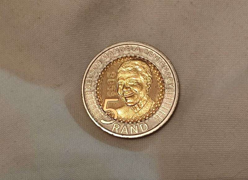 South Africa 5 rand, 100th Anniversary - Birth of Nelson Mandela 2018