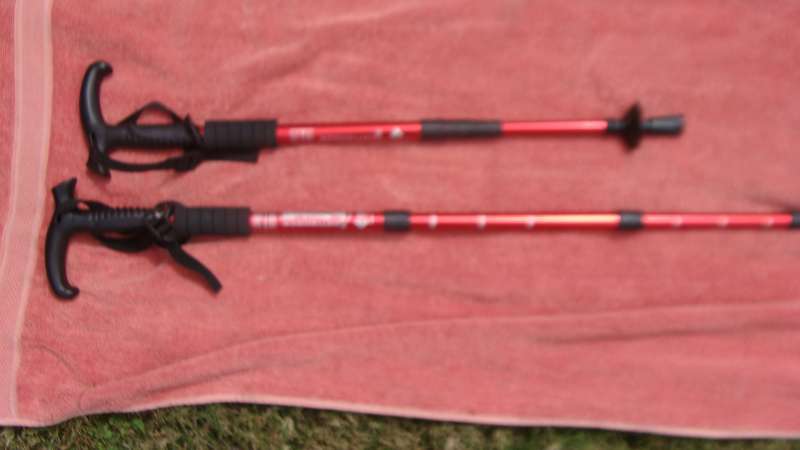 WALKING HIKING STICKS   ( pair   )