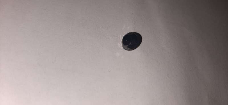 Natural black diamond