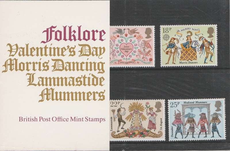 Great Britain Presentation Pack "Folklore" as scan