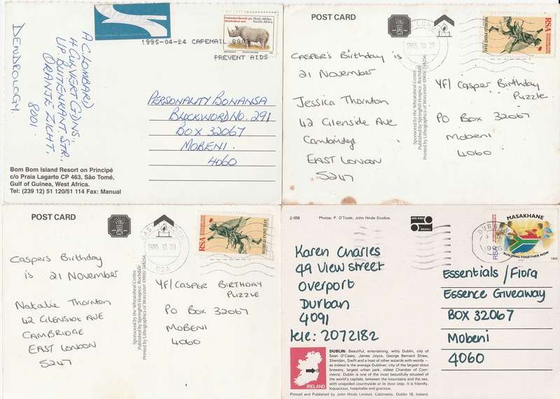 Postcards Mixed lot of 24 used  all shown on scans A