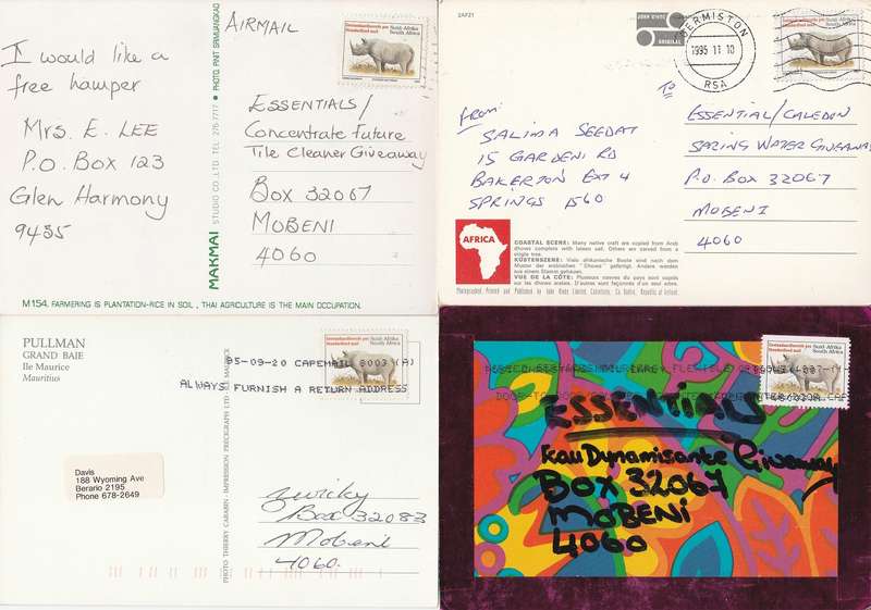 Postcards Mixed lot of 24 used  all shown on scans A