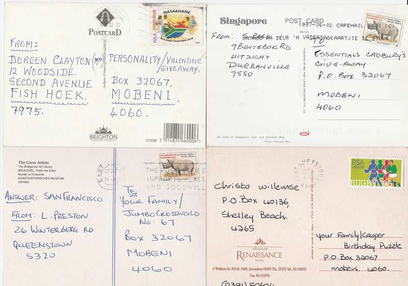 Postcards Mixed lot of 24 used  all shown on scans A