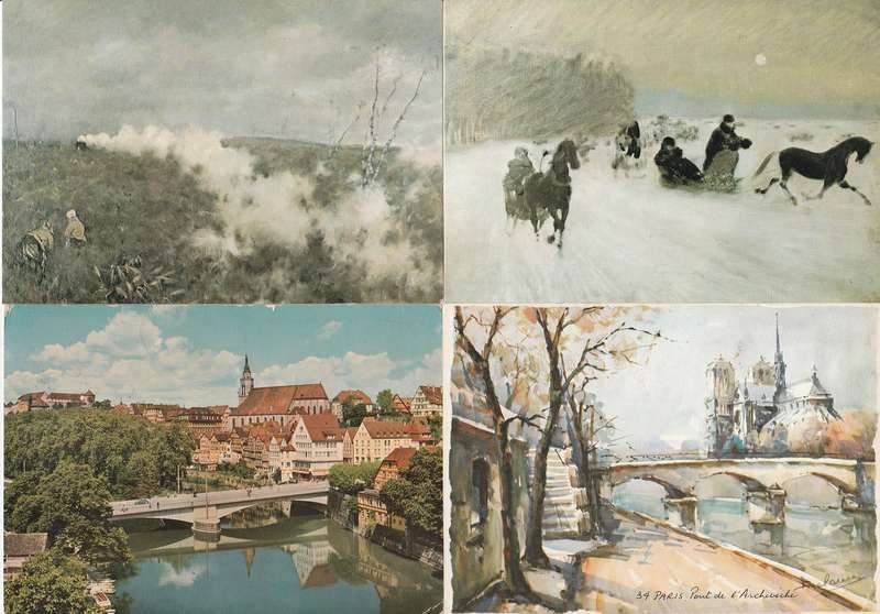 Postcards x 20 Mixed lot as scan B