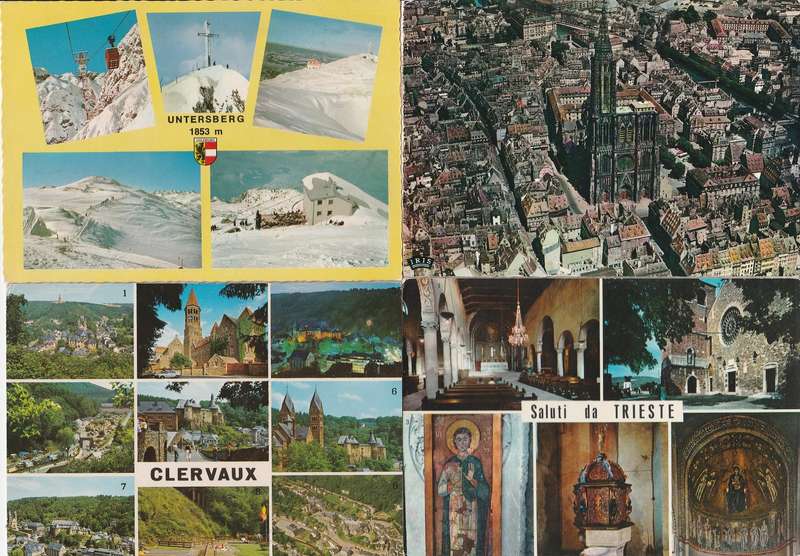 Postcards x 20 Mixed lot as scan B