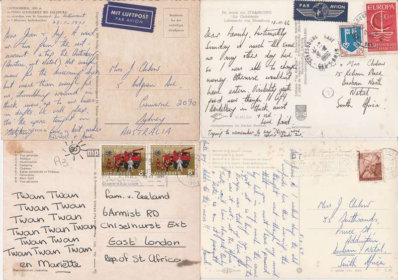 Postcards x 20 Mixed lot as scan B
