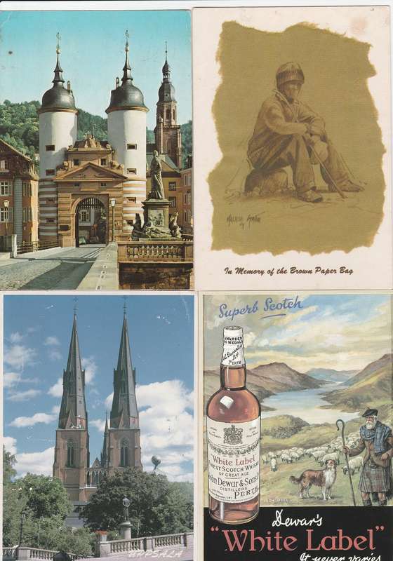 Postcards x 20 Mixed lot as scan B